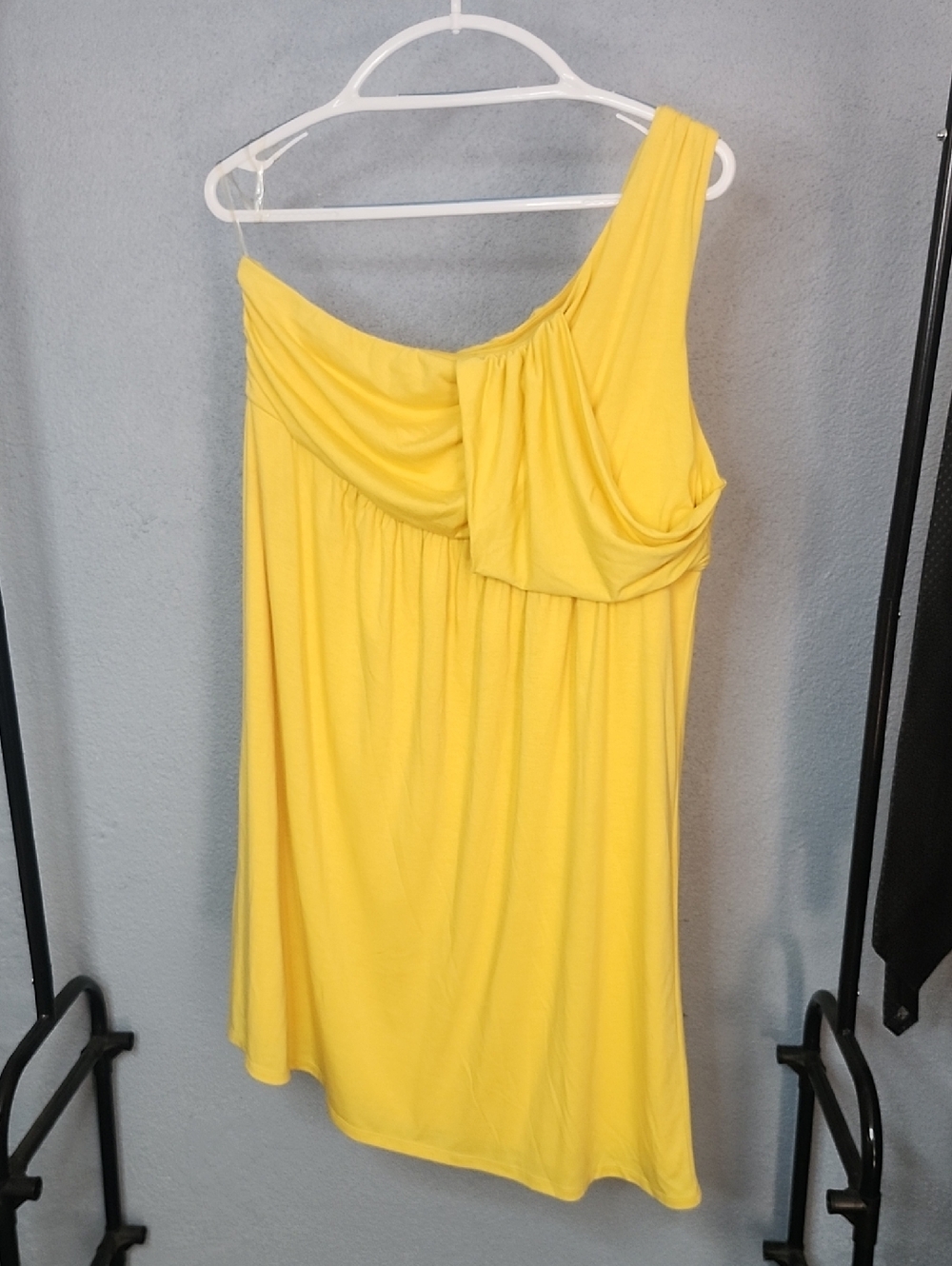 Cato One-Shoulder Yellow Dress